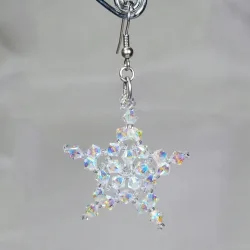 Hook pierces - Silver brass - Earrings Columba - Hook pierces - Silver brass - Laiton argenté